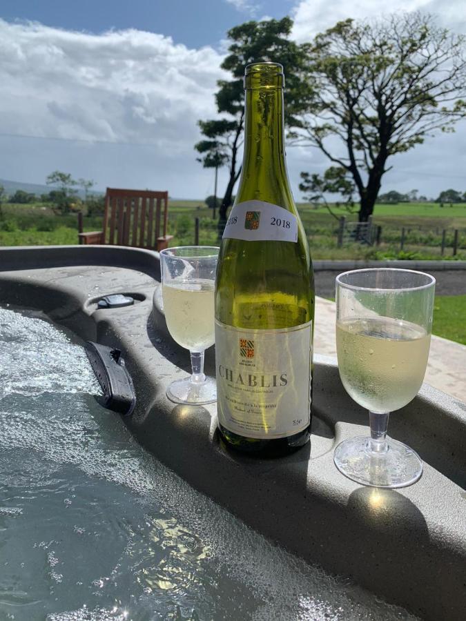 Deerfin Rentals Private Chalet With Hot Tub Ballymena Eksteriør bilde